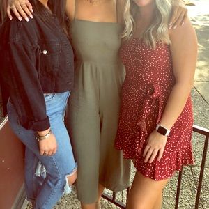 princess polly olive jumpsuit